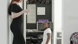 Anal dirty bitch fucked by big black dick in anal hole