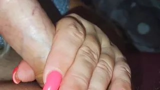 Stepmom teaches how to fuck her face and pussy