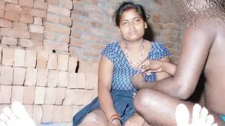 Indian 19 years old beautiful aunty hard fucking and enjoying her husband big cock and laughing sex time