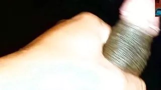 Extremely Slippery Wet Handjob Pleasure at Bathroom Using Water And Soap