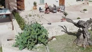 Sexy Teen vom fremden gefickt