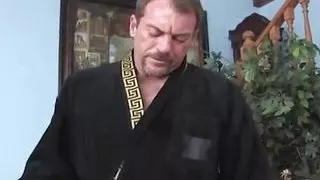 Two busty hot blonde sluts adore sharing cum after a hard bang