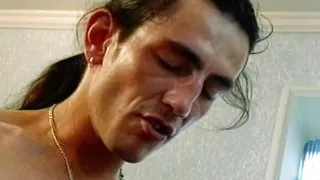 A magnificent German babe gets her muff destroyed