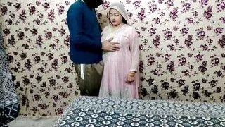 Indian Suhagraat Sex with Beautiful Hindi Bride Sadia Butt