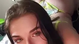 Cute Teen with Huge Tits