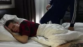 Twink morning started with fat big cock in mouth and ass - 511