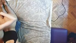 Man destroyed anal slut with butt plug