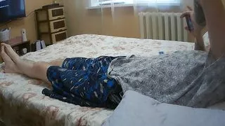 stepmom loves to suck my dick swallowing it up to the balls