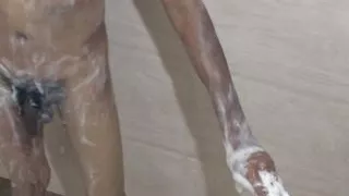 GAY STEP DADDY Shower Fuck with cum from dick Part 01 BDSM WEBCAM