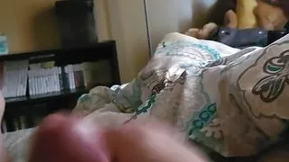 Quick jerk while staying at a friend's