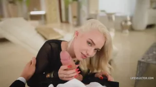 Bitch Gives Wam Blowjob And Handjob In Pov Scene