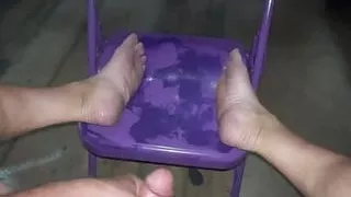 Totally naked in an adult theater