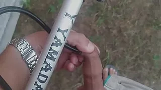 I used a homemade penis pump to harden my dick before sex