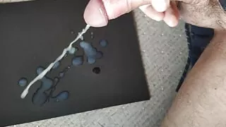 CUM BLAST from mushroom curved cock