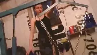 Sadistic CBT punishment by satanic Mistress