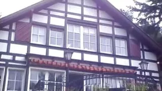 A slim brunette lady from Germany gets destroyed by three hard rods