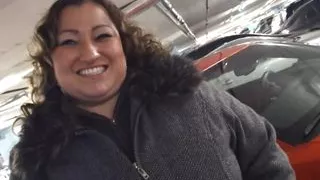 Big belly fatty seduces him for play