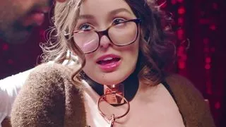 Deeper. Timid Leana is leashed and fucked hard by dom Maximo