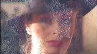 A slim brunette lady from Germany gets destroyed by three hard rods