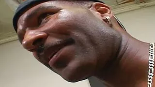 Busty Brunette Fucks a Horny Black Stud For Her Interracial