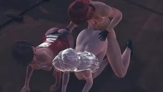 Uncensored Hentai 3D - MILF sex in a boat part 1