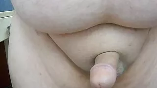 Quick Jerk In The Shop. No Cum