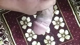 Indian male striper cum handjob video