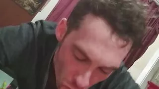 Massive dick deepthroat