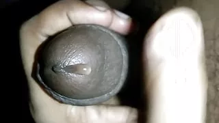 Close up playing dick