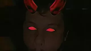 Devils slut in action