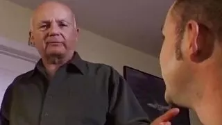 Short Haired Sexy Lady with A Nice Slim Body Gets a Hard Gangbang in The Living Room