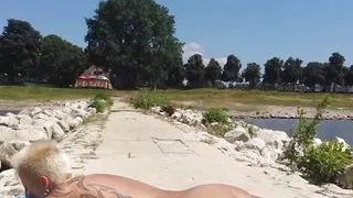 Fingering and Spanking in Shower