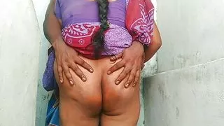 Indian aunty  second floor step sex