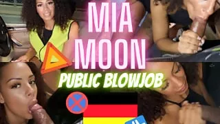 I give the man from the breakdown service a blowjob as a thank you for his help and let him cum in my mouth.