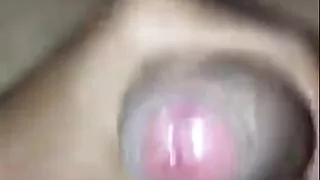 The village boy shook his cock.