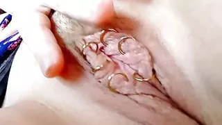 Anal and Pussy Fuck, Solo Masturbation of MILF, No Make up