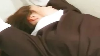 Secret sex with a German nun who gets fucked and cum on her face by the priest