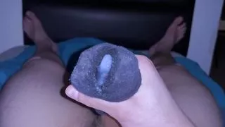 Cumming in my Step Brother sock