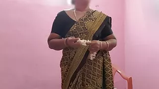 A boy has sex with Aunty while she is reading a book