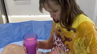 Super sticky slime gunging