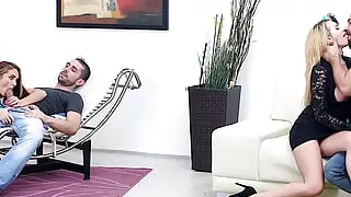 Anal Group Fuck with Swinger Wives Emily Thorne and Dominica Phoenix