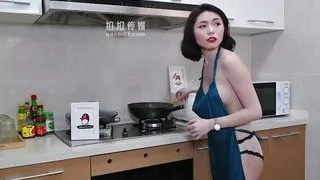 Asian busty mom has sex with stepson