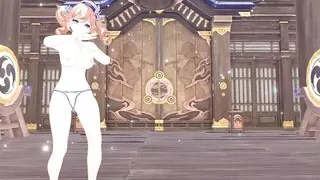 Genshin Impact - Barbara Dancing (3D HENTAI)