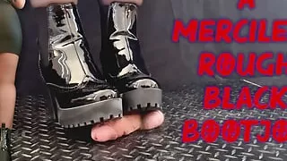 Your Boss Gives You a Merciless Rough Bootjob Treatment - with TamyStarly - CBT, Ballbusting