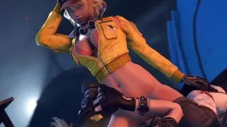 Cindy SFM Riding A Lucky Guy While He Flims