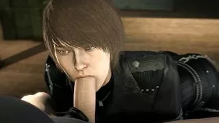 Monica Elshett Sucking Cock