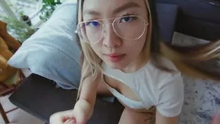 Cute Asian Teen fucks and sucks for a creampie (trailer) - TheMindofTommy