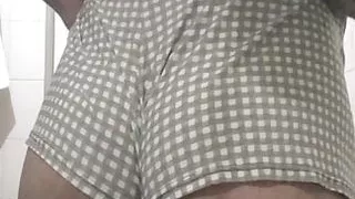 Skinny Latina sissy in a small short want bcc