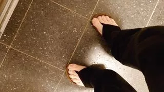 Barefoot to the garbage dump