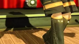 Cute Dance With Dick Inside (3D HENTAI)